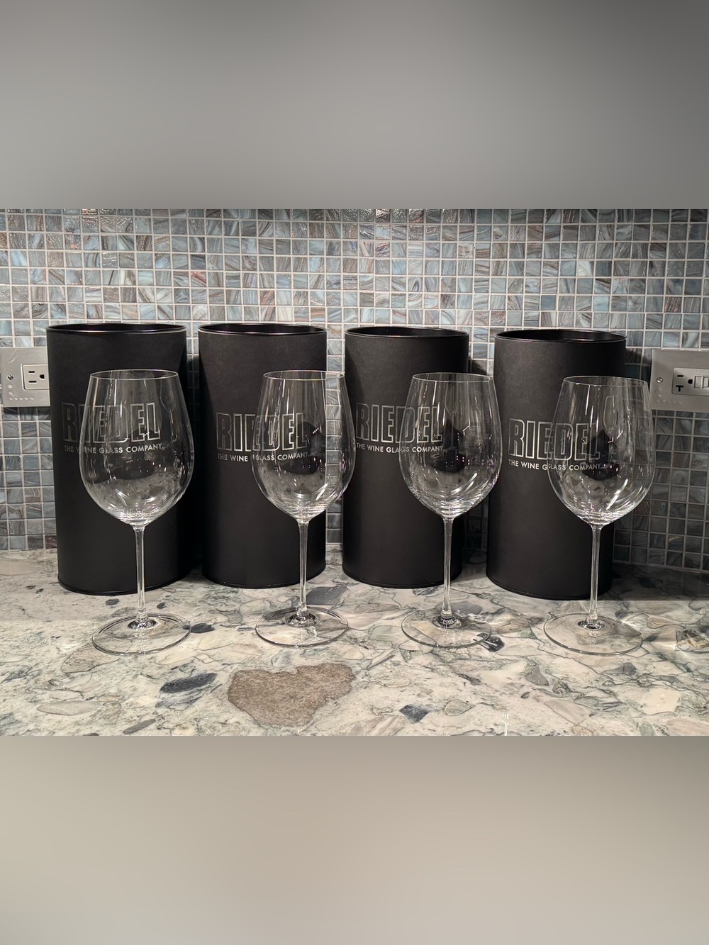 Riedel Sommeliers Bordeaux Grand Cru - set of four clear crystal glass